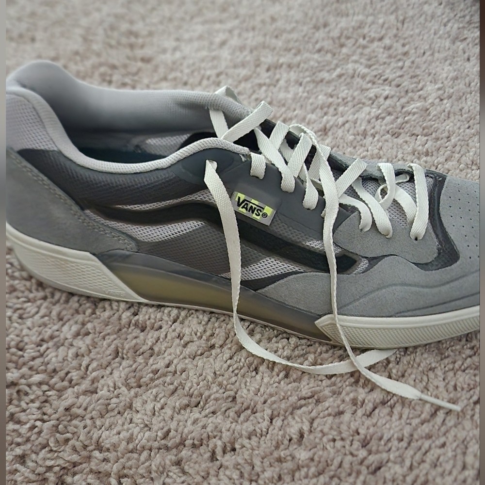 Vans Skate Ave 2.0 Medium Grey Black Sneaker - Picture 6 of 6